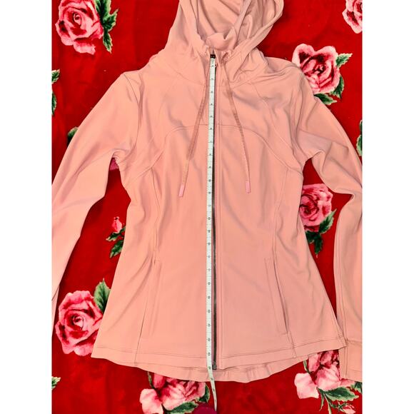 Lululemon Jacket Women’s 10 Pink Hooded Define Soft Girl Ballet Soft Girl - Picture 4 of 16